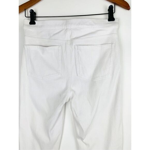 Spanx Women's Skinny Jeans Jeggings Ankle Stretch Pull On Slim White Size Medium - Picture 7 of 9